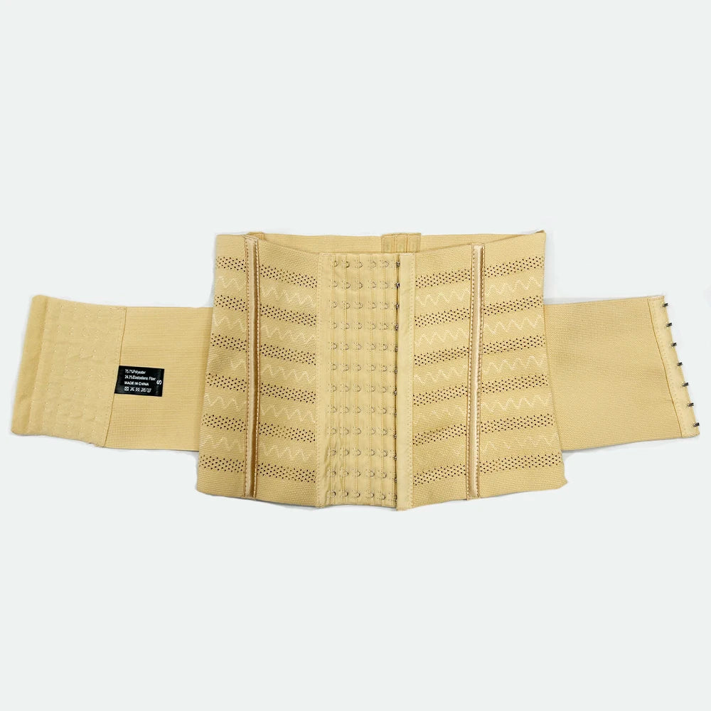 Entrenador de cintura moldeador de cuerpo para mujer, Control de barriga, envoltura adelgazante, faja reductora de vientre plano, cinturones de corsé