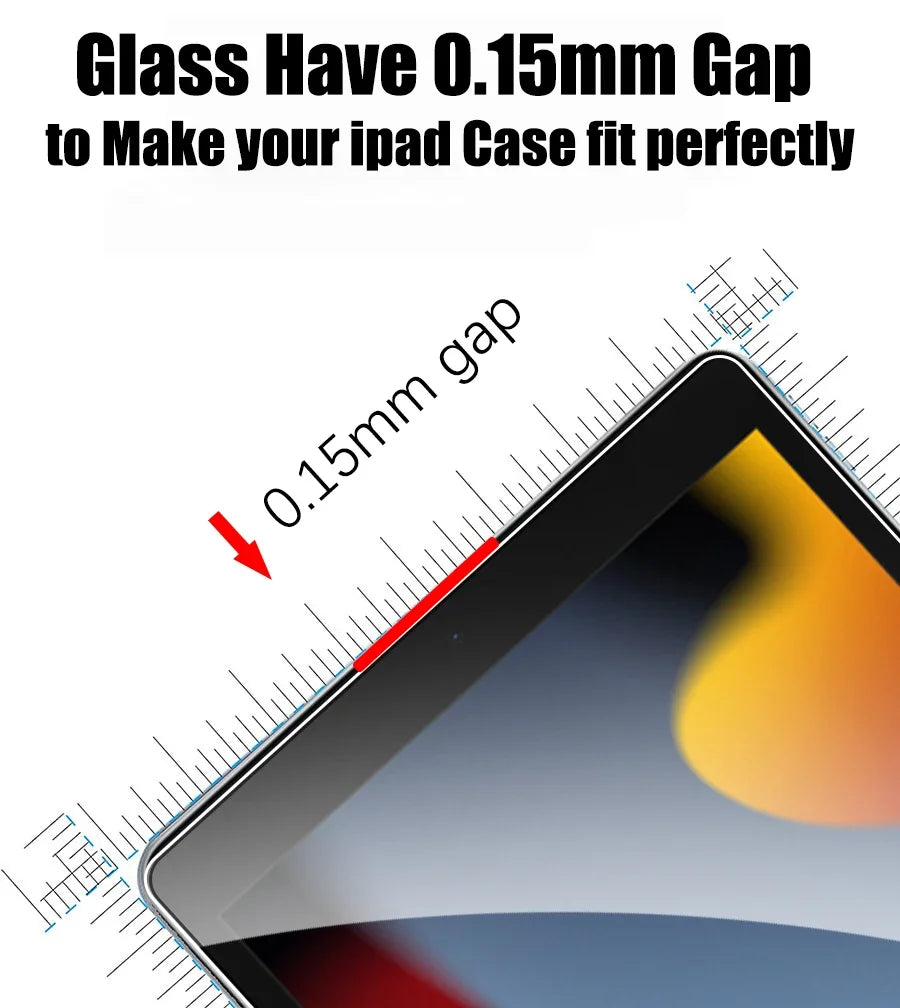 Para Xiaomi Pad 7 11,2 pulgadas 2 piezas HD Protector de pantalla de vidrio templado a prueba de arañazos Funda para Xiaomi Pro 7 Pro película protectora