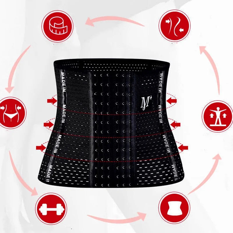 Faja moldeadora de cintura para mujer, corsé con correa de modelado, cinturón adelgazante, ropa interior moldeadora de cuerpo, faja adelgazante