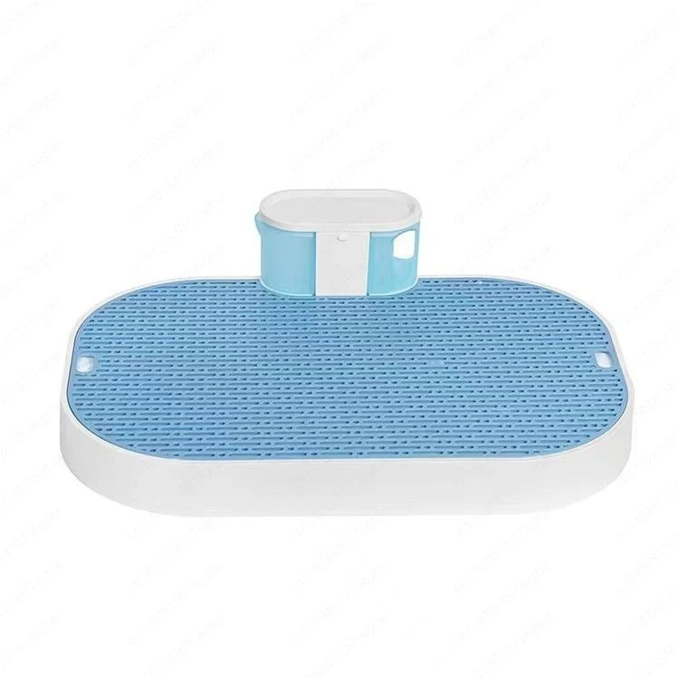 Inodoro automático para perros, almohadilla de malla para orina de perro, orinal interior para mascotas, almohadilla antideslizante extraíble abierta, inodoro para perros de diseño