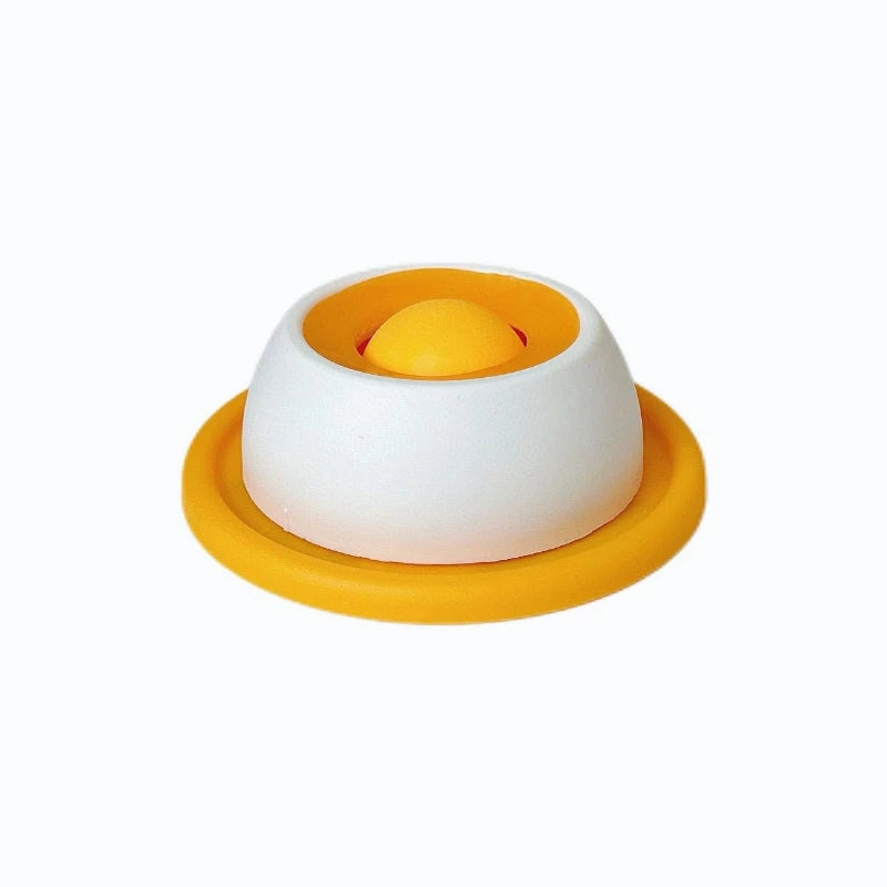 Comedero para Gatos con Compartimento Oculto para Agua y Comida, Bonito Tazón para Comer, Comedero Lento para Perros, Accesorios para Mascotas