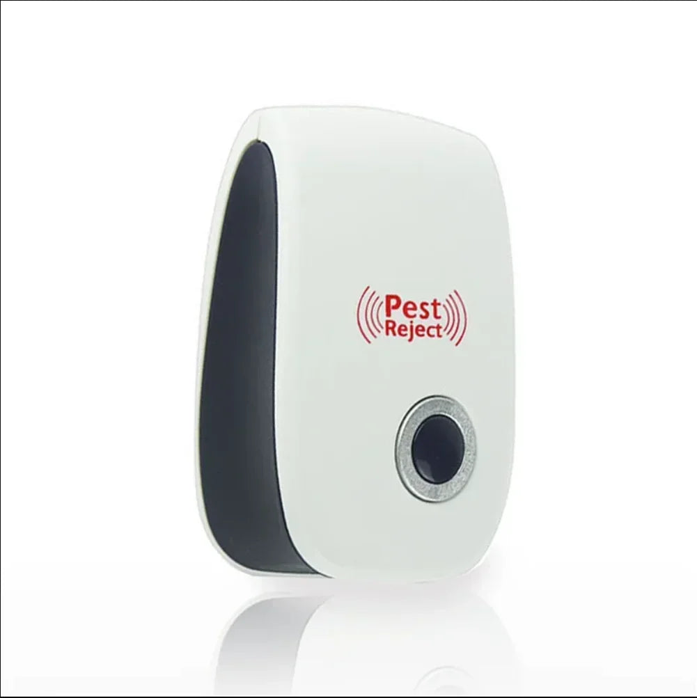 Repelente ultrasónico de plagas enchufable - Control efectivo de insectos para interiores para mosquitos, ratones, arañas, hormigas y cucarachas - Paja infantil