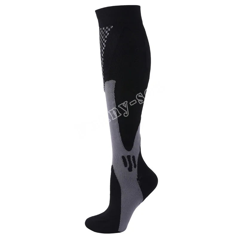 Calcetines de compresión para correr, calcetines deportivos para enfermería médica, 20-30mmHg, para viajes en vuelo, embarazo, Edema, Diabetes, venas varicosas