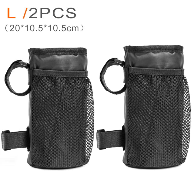 NEWBOLER-bolsa para bicicleta, portabotellas de agua para ciclismo, bolsa para hervidor aislado para bicicleta de montaña, bolsa para manillar de montar, accesorios para bicicleta