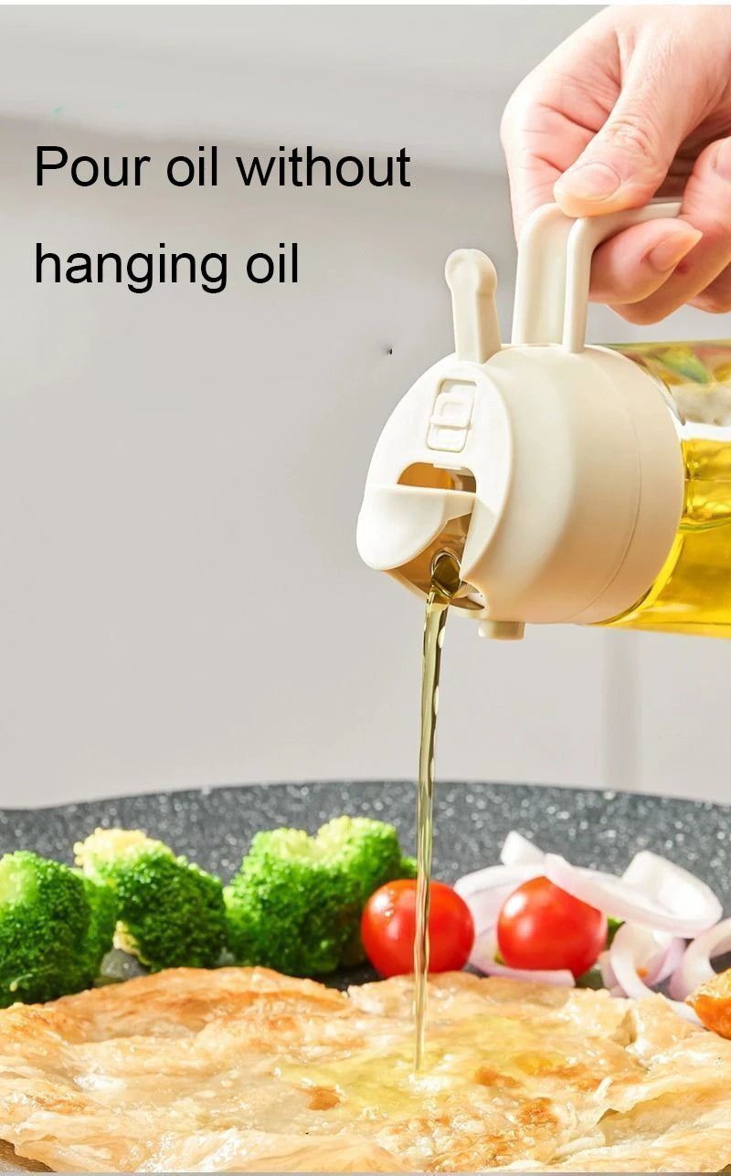 Dispensador de aceite en aerosol 2 en 1 para cocina, pulverizador de aceite o solo cepillo pulverizador para freír al aire, ensaladas, asar, cocinar en la cocina
