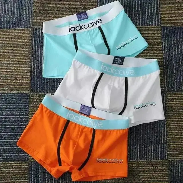 3 uds bragas masculinas ropa interior de algodón para hombres Boxers transpirables Boxer para hombre calzoncillos estampados pantalones cortos cómodos ropa interior para hombres M-3XL