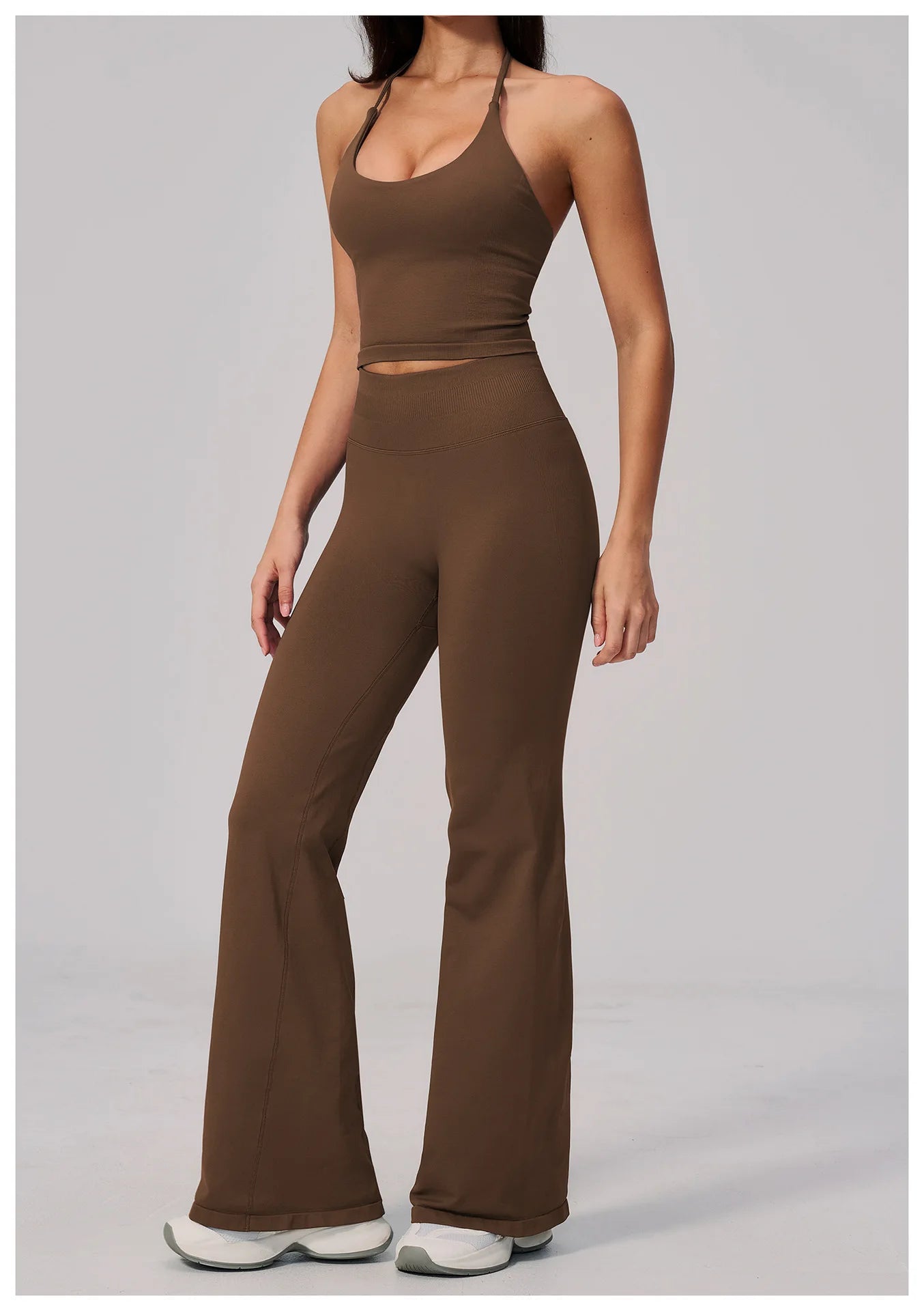 Conjunto de Yoga sin Costuras para Mujer, Ropa Deportiva, Conjunto de Fitness de 2 Piezas, Leggings y Sujetador Deportivo Transpirable, Ropa Deportiva Femenina