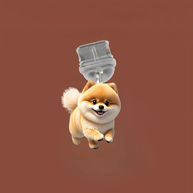 Colgante con tapón antipolvo para teléfono móvil, decoración para perros y gatos, colgante para puerto de carga tipo C, enchufe antipolvo