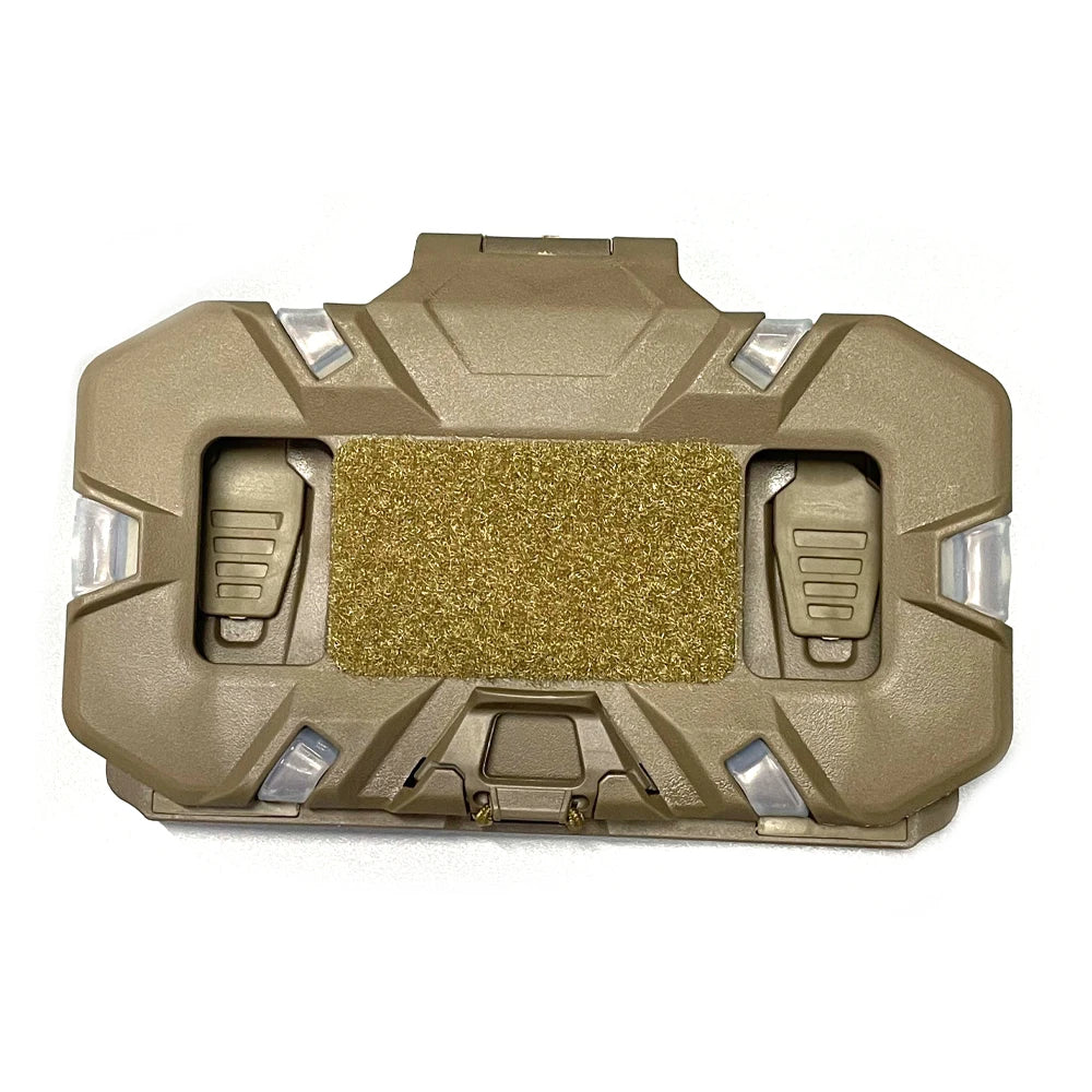 Soporte táctico para teléfono MOLLE, tablero de navegación plegable, equipo de sujeción para teléfono móvil, accesorios para chaleco de caza Airsoft