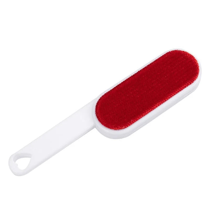 Rodillo quitapelusas autolimpiante de 2 lados, cepillo para eliminar el polvo y el pelo de mascotas, cepillo para remover el pelo de perros y gatos de sofás, alfombras y ropa.