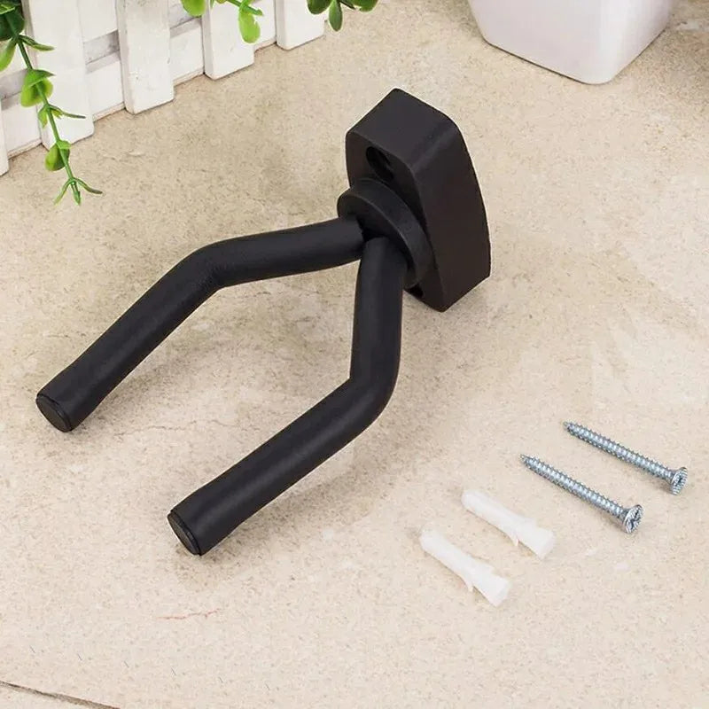 Soporte de guitarra, piezas y accesorios de montaje en pared, gancho para exhibición de instrumentos para el hogar, colgadores de pared, púas de guitarra, 1 Uds.
