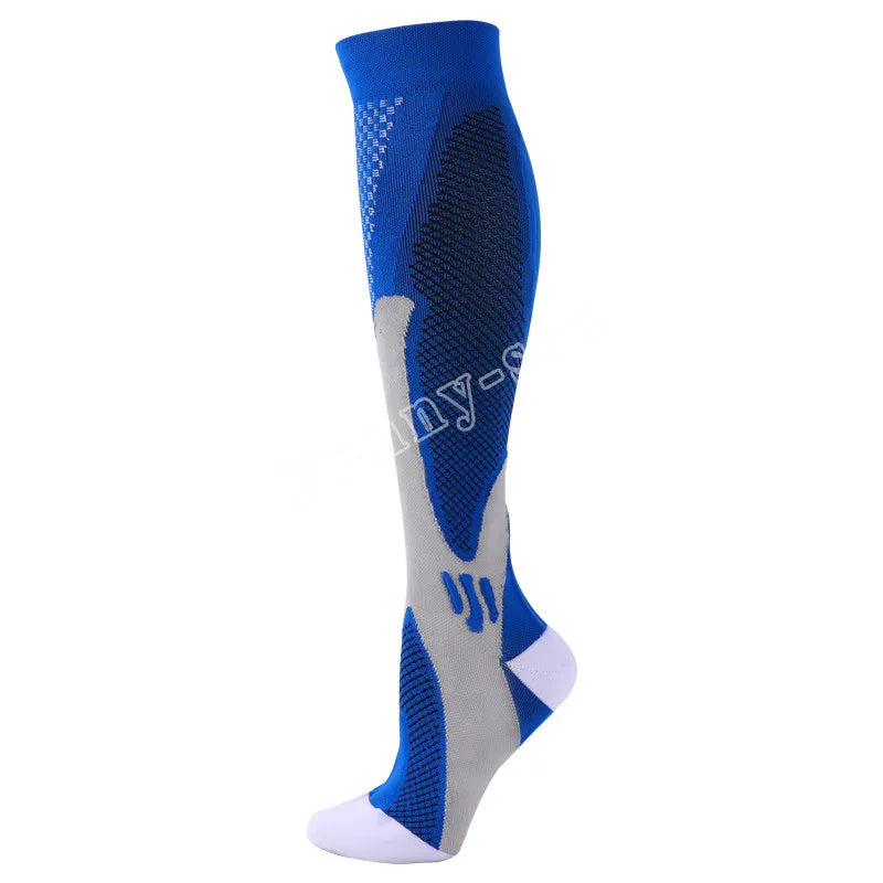 Calcetines de compresión para correr, calcetines deportivos para enfermería médica, 20-30mmHg, para viajes en vuelo, embarazo, Edema, Diabetes, venas varicosas