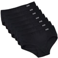 Bragas de talla grande para mujer, ropa interior de algodón suave, lencería Sexy, 7 unidades por lote