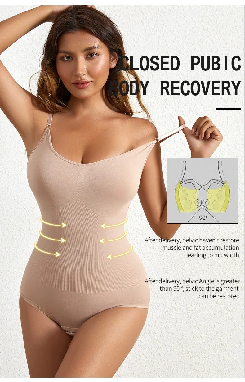 Body moldeador breve sin costuras sólido de 1 pieza, moldeador de cuerpo más delgado para levantamiento de glúteos y Control de barriga, ropa interior para mujer