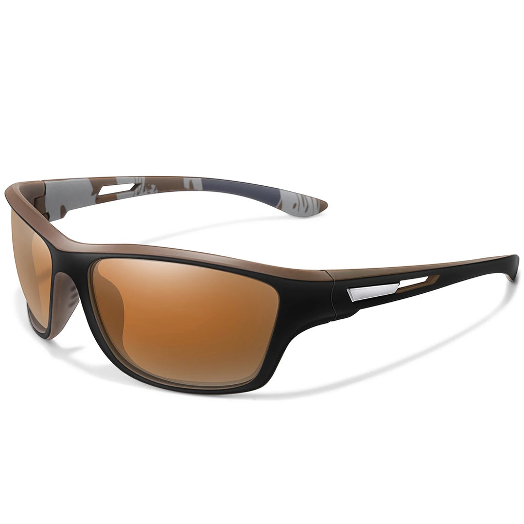 Gafas de sol polarizadas para pescar para hombre y mujer, lentes de sol antideslumbrantes UV400 para ciclismo, conducción, senderismo, 1 unidad