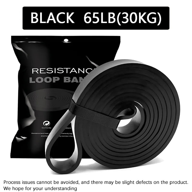 Banda de resistencia de alta resistencia de 20 ~ 230 libras, entrenamiento de agilidad, equipo de gimnasio, accesorios de Yoga y Pilates, banda de goma para gimnasio en casa