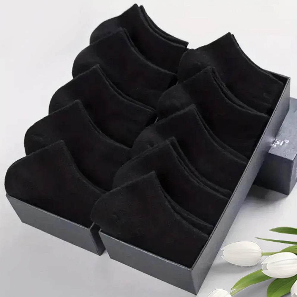10/20/30/40/50 pares de calcetines tobilleros de corte bajo con desodorante transpirable para hombre, ropa cómoda que absorbe el sudor y para verano