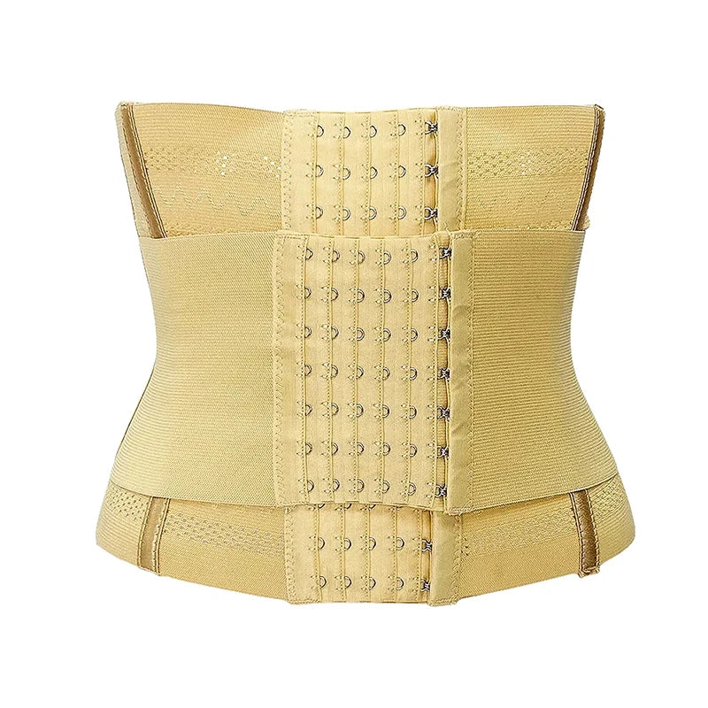 Entrenador de cintura moldeador de cuerpo para mujer, Control de barriga, envoltura adelgazante, faja reductora de vientre plano, cinturones de corsé