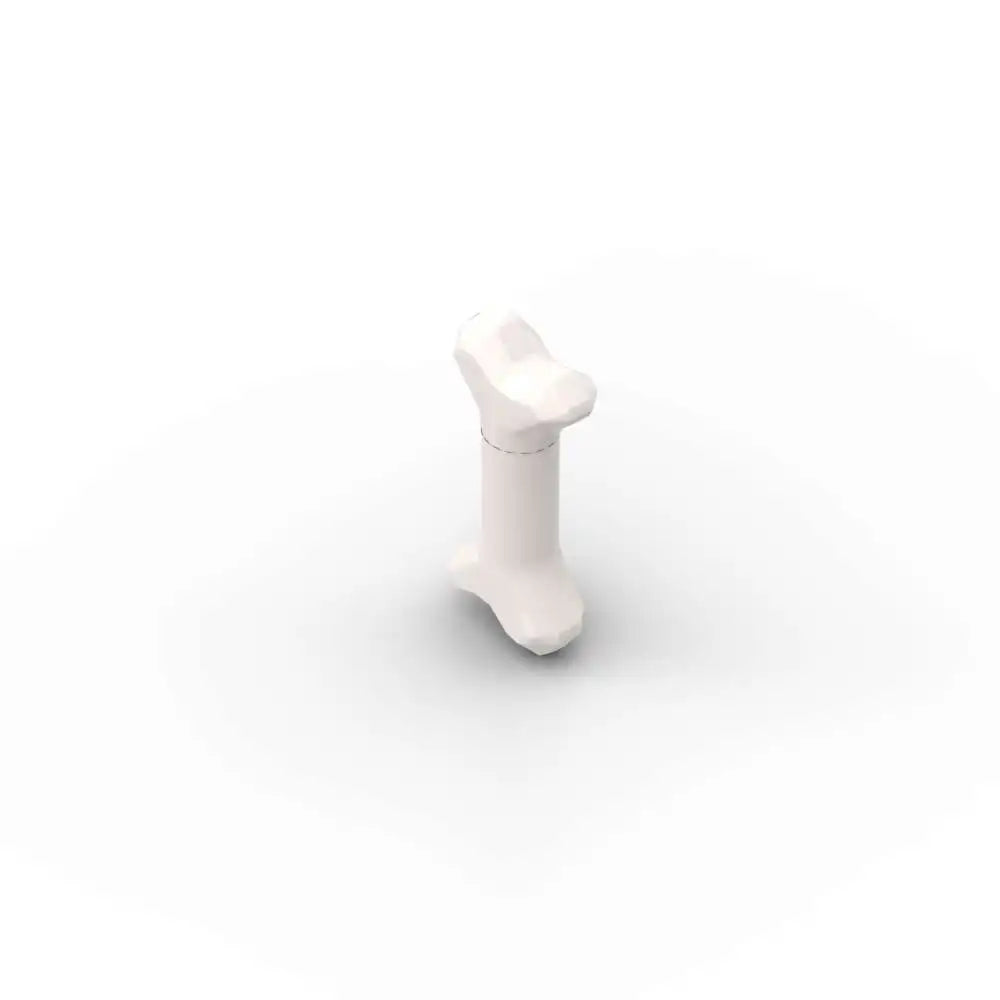 MOC-bloques de construcción de huesos blancos para niños, juguete de ladrillos para armar de perro corto, con diseño de tumba antigua, ideal para regalo de cumpleaños, código 93160, compatible con 10 piezas