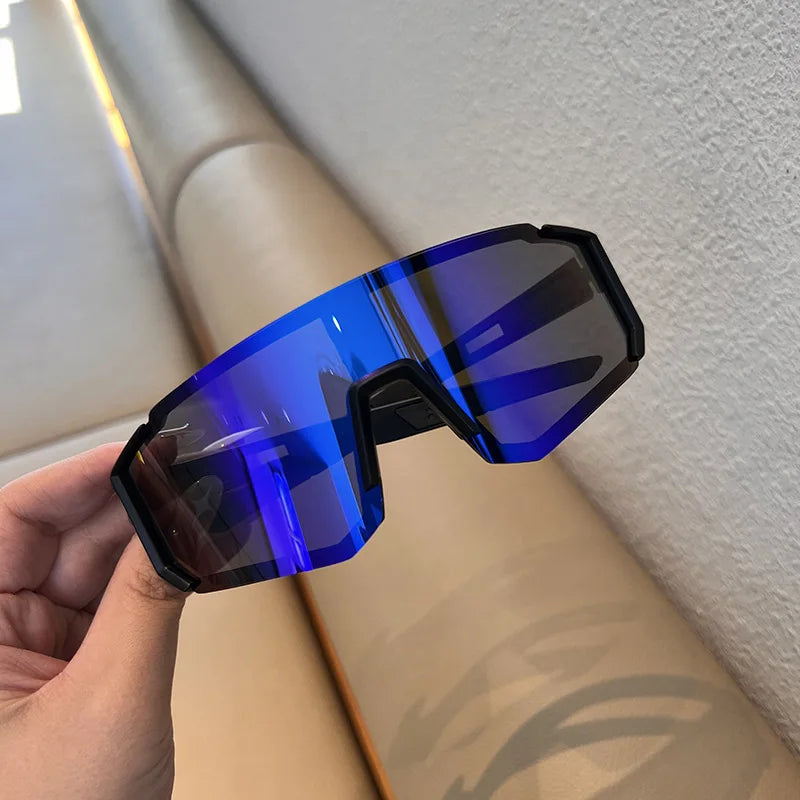 Gafas antiluz para senderismo y ciclismo, 2 uds., UV400, Protector de ojos a prueba de arena, gafas para deportes al aire libre, lentes antiradiación
