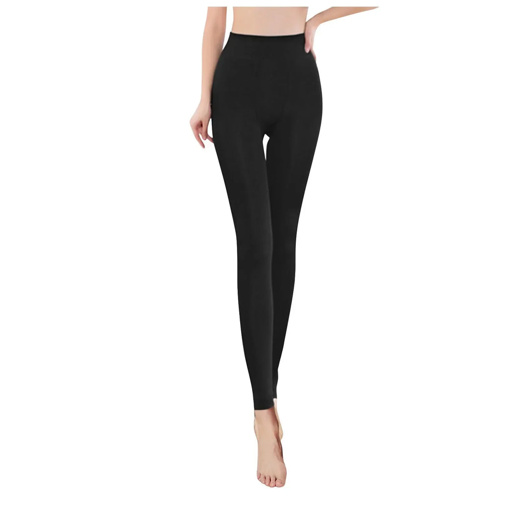 Medias térmicas de invierno para mujer, pantimedias de terciopelo transparente con forro polar, mallas gruesas y cálidas con capa interior de felpa