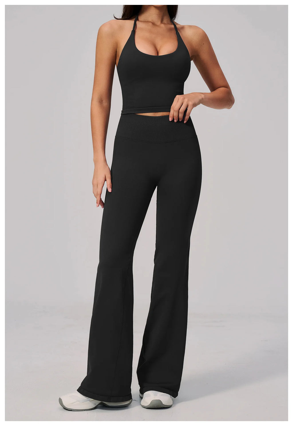 Conjunto de Yoga sin Costuras para Mujer, Ropa Deportiva, Conjunto de Fitness de 2 Piezas, Leggings y Sujetador Deportivo Transpirable, Ropa Deportiva Femenina