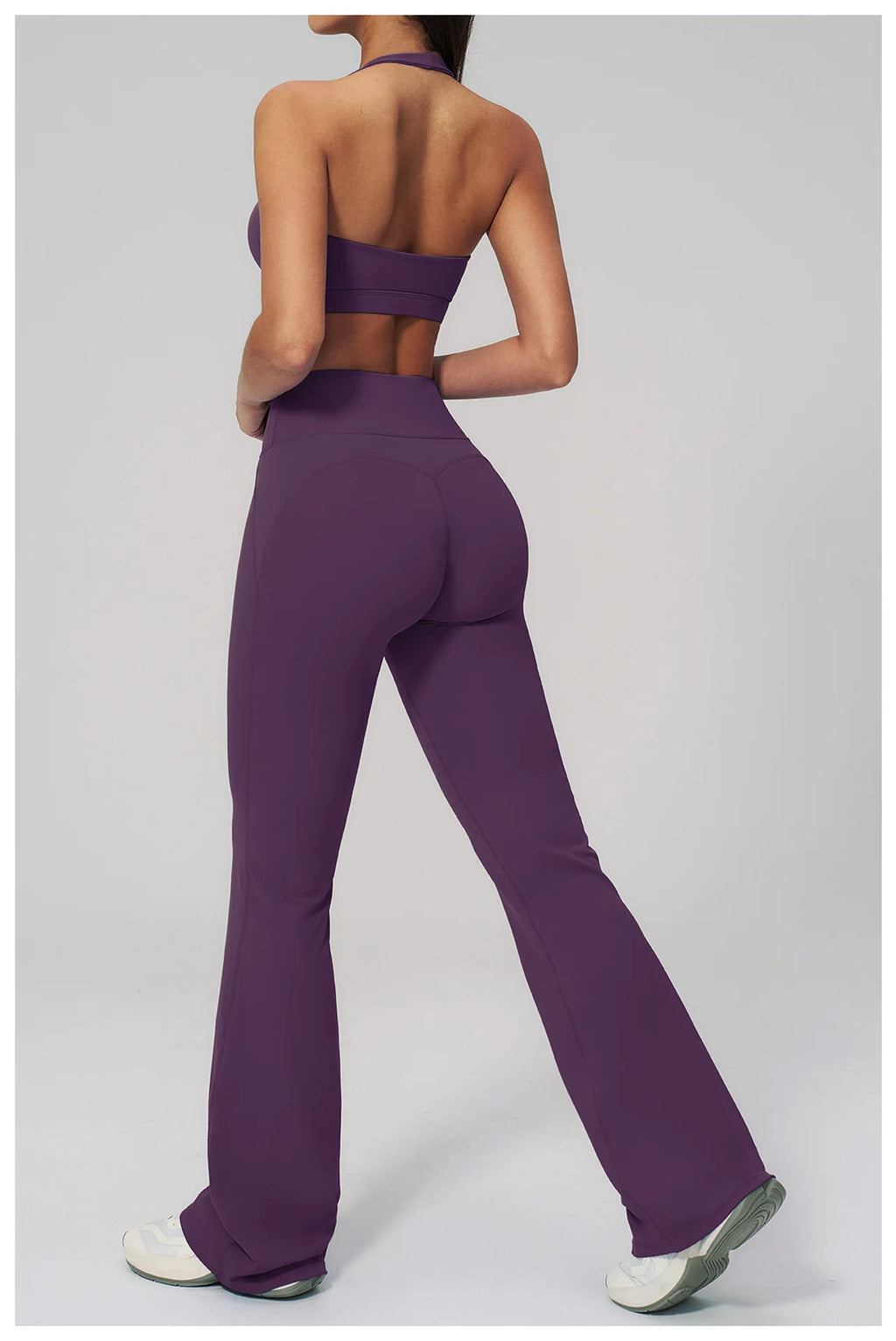 Conjunto de Yoga para Mujer, Ropa Deportiva, Conjunto de Gimnasio y Fitness, 2 Piezas, Leggings para Correr, Sujetador Deportivo Transpirable, Ropa Deportiva Femenina