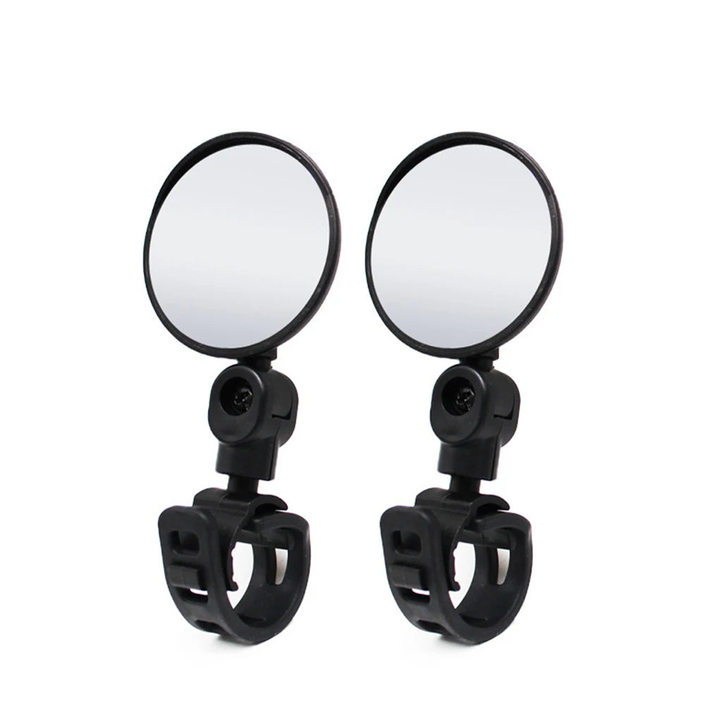 Espejo retrovisor para bicicleta, espejos retrovisores universales giratorios ajustables de 360 grados para manillar de ciclismo, para bicicleta de montaña y carretera, 1/2 Uds.