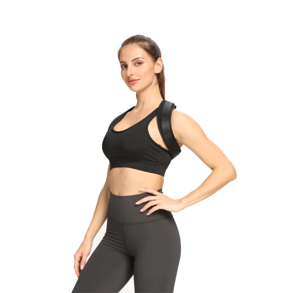 Cinturón Corrector de postura ajustable para espalda y hombros, soporte para clavícula y columna vertebral, modela tu cuerpo, deporte en casa y oficina