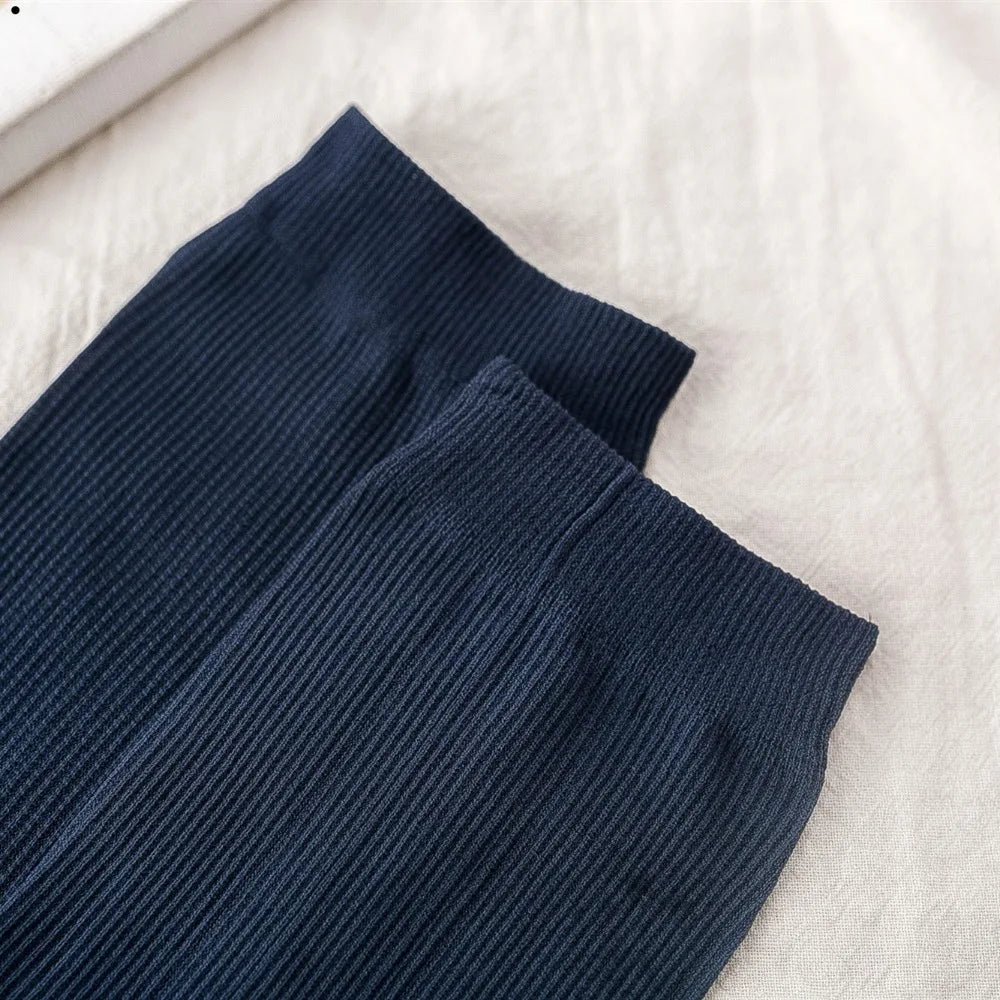 10 pares de calcetines de seda de hielo para hombre, calcetines ultrafinos de verano y primavera, calcetines de negocios sólidos, calcetines suaves transpirables, calcetines tobilleros de fibra de bambú