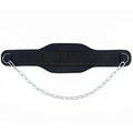Cinturón de inmersión para levantamiento de pesas, cinturón de gimnasio de neopreno con cadena para Fitness, culturismo, entrenamiento de fuerza, correa de cintura de carga
