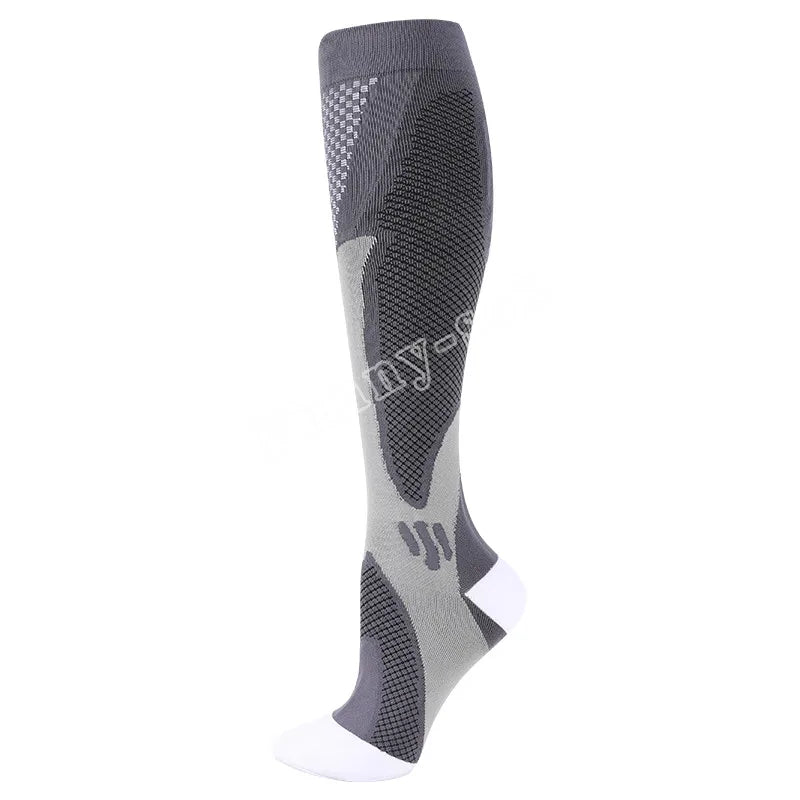 Calcetines de compresión para correr, calcetines deportivos para enfermería médica, 20-30mmHg, para viajes en vuelo, embarazo, Edema, Diabetes, venas varicosas