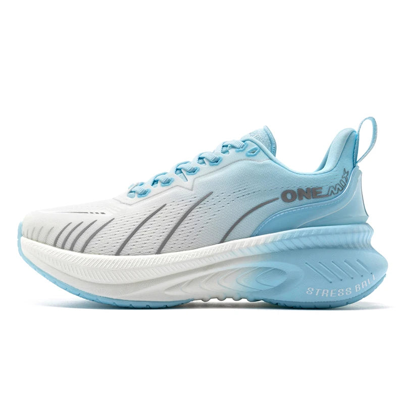 ONEMIX-zapatillas de deporte transpirables para mujer, zapatos deportivos de amortiguación a la moda, color negro, 2024