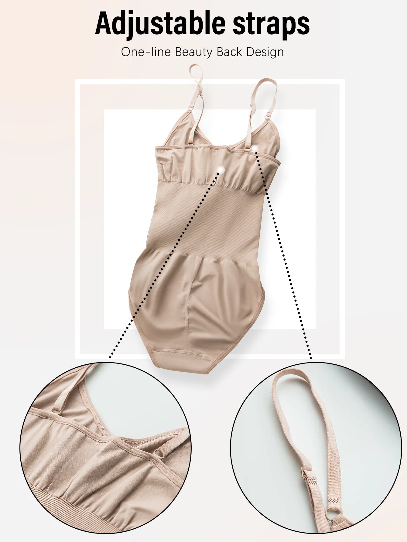 Envío Directo: Body Moldeador Sexy para Mujer, Sin Costuras, Levanta Glúteos, Suaviza la Figura, con Abertura en la Entrepierna, Alta Elasticidad