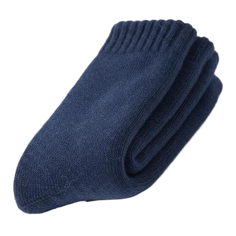 2025 nuevos calcetines cálidos súper gruesos de invierno, calcetines de lana para hombres y mujeres, calcetines sólidos, calcetines de lana Merino contra la nieve fría, calcetines Terry
