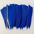 50 Plumas de Pavo de 3 Pulgadas para Flechas, Plumas de Corte Escudo para Arquería, Accesorios para Arco y Flecha