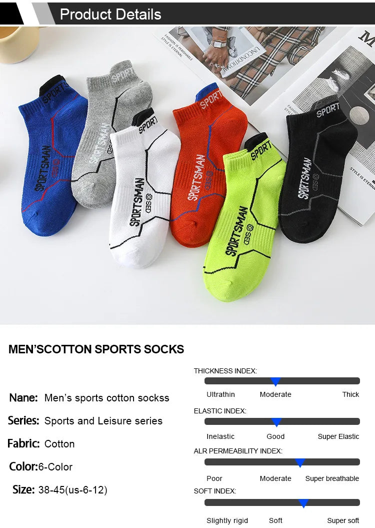 6 pares de calcetines calcetines cortos para hombre calcetines de baloncesto absorbentes y olorosos calcetines deportivos para correr calcetines de malla transpirable para hombre