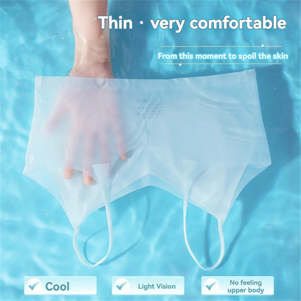 Sujetador superior de seda de hielo transpirable ultrafino para mujer, chaleco Halter con espalda sin costuras, sujetador envolvente, pecho pequeño juntos