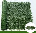 Paneles de valla de hojas verdes, seto de hiedra Artificial de 50x200cm, pantalla de valla de privacidad falsa para decoración del hogar, jardín al aire libre, balcón, 1x3m