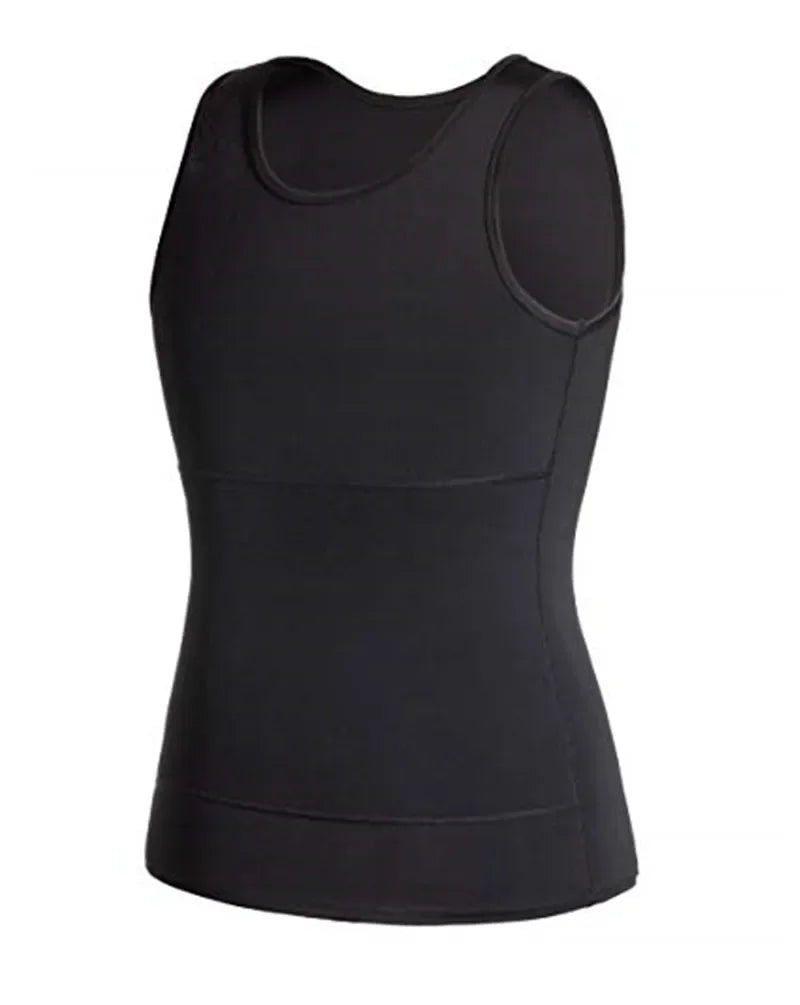 2/1 chaleco adelgazante para hombre, Body adelgazante, corsé de cintura adelgazante, chaleco adelgazante, ropa moldeadora adelgazante con recorte de barriga