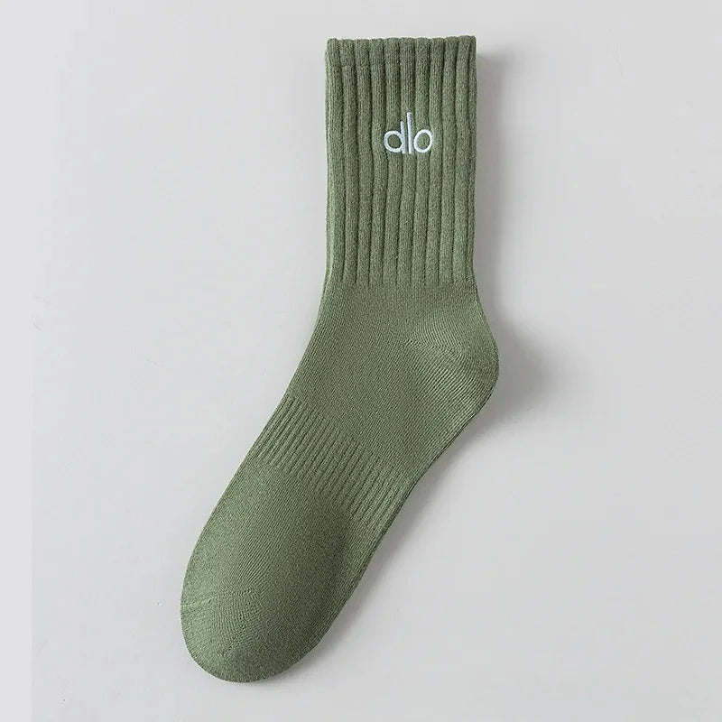 Calcetines dlo de algodón puro antiolor, aptos para todas las estaciones, medias 100% algodón, para jóvenes estudiantes, talla grande, calcetines de baloncesto.