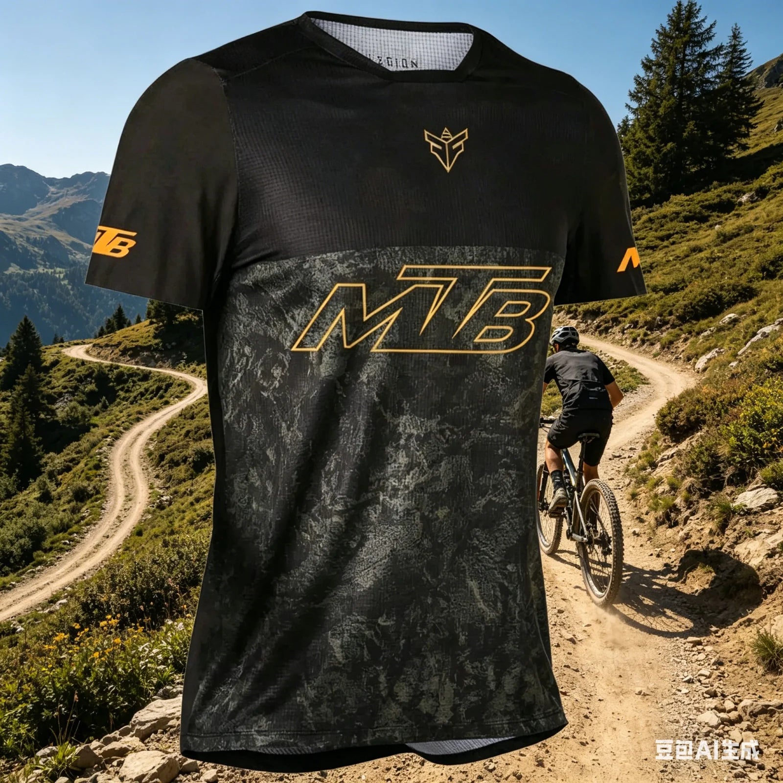 Camisetas de Ciclismo de Montaña, Camiseta de Manga Corta para Deportes al Aire Libre, Ropa Deportiva de Manga Corta para Padres e Hijos