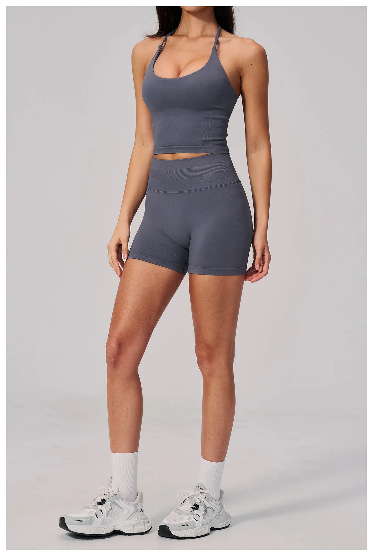 Conjunto de Yoga sin Costuras para Mujer, Ropa Deportiva, Conjunto de Fitness de 2 Piezas, Leggings y Sujetador Deportivo Transpirable, Ropa Deportiva Femenina