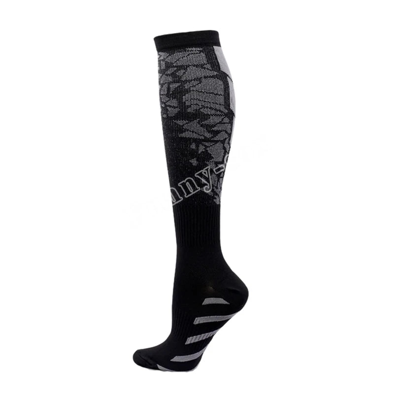 Calcetines de compresión para correr, calcetines deportivos para enfermería médica, 20-30mmHg, para viajes en vuelo, embarazo, Edema, Diabetes, venas varicosas