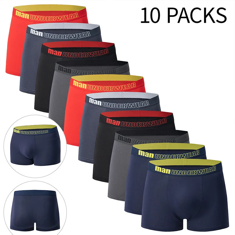 Ropa interior para padres e hijos para hombres y adolescentes, pantalones cortos con estampado Simple y a la moda, pantalones cortos informales con cintura elástica Joker, 4/10 piezas