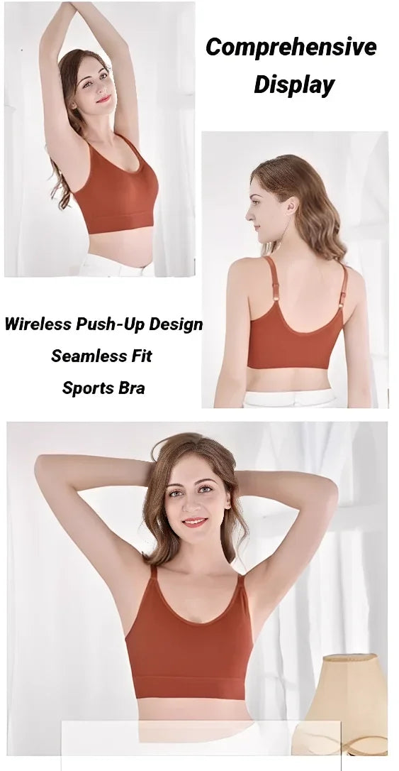 Sujetadores sexis sin costuras para mujer, Bralette transpirable de copa completa, sujetador para dormir sin aros, Top de tubo deportivo de alta calidad