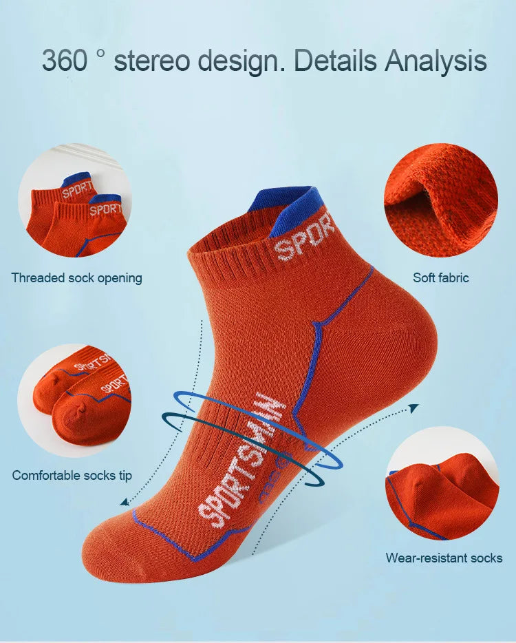 6 pares de calcetines calcetines cortos para hombre calcetines de baloncesto absorbentes y olorosos calcetines deportivos para correr calcetines de malla transpirable para hombre