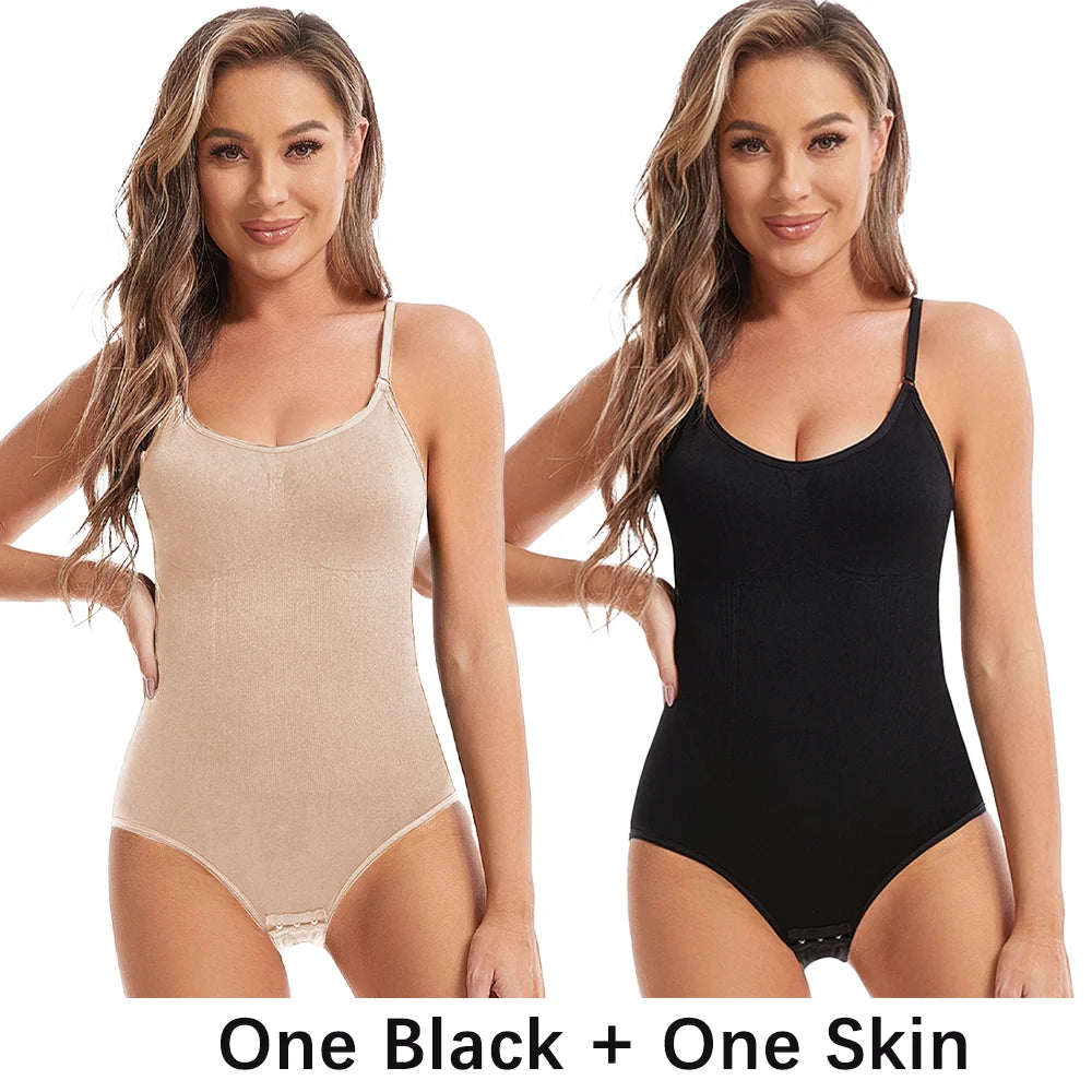 Envío Directo: Body Moldeador Sexy para Mujer, Sin Costuras, Levanta Glúteos, Suaviza la Figura, con Abertura en la Entrepierna, Alta Elasticidad