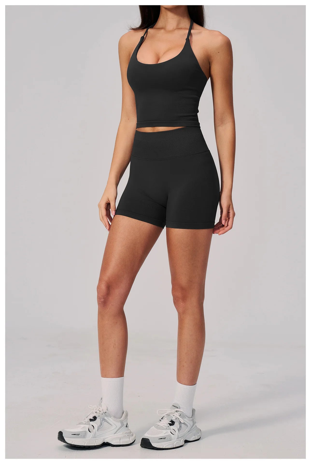 Conjunto de Yoga sin Costuras para Mujer, Ropa Deportiva, Conjunto de Fitness de 2 Piezas, Leggings y Sujetador Deportivo Transpirable, Ropa Deportiva Femenina