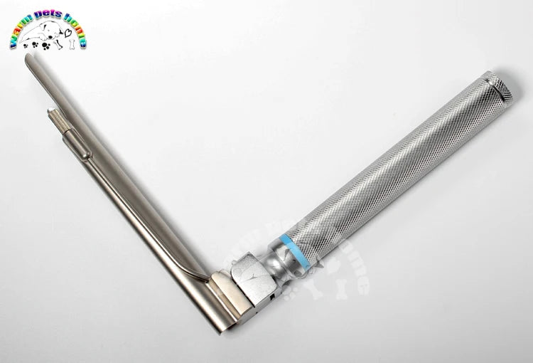 Laringoscopio de anestesia veterinaria, 5 cuchillas para animales, perros, gatos, clínica veterinaria, equipo hospitalar